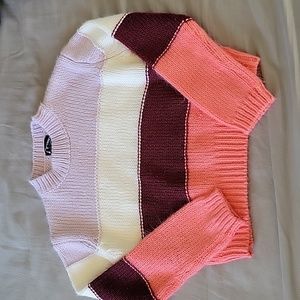 Crop sweater art class